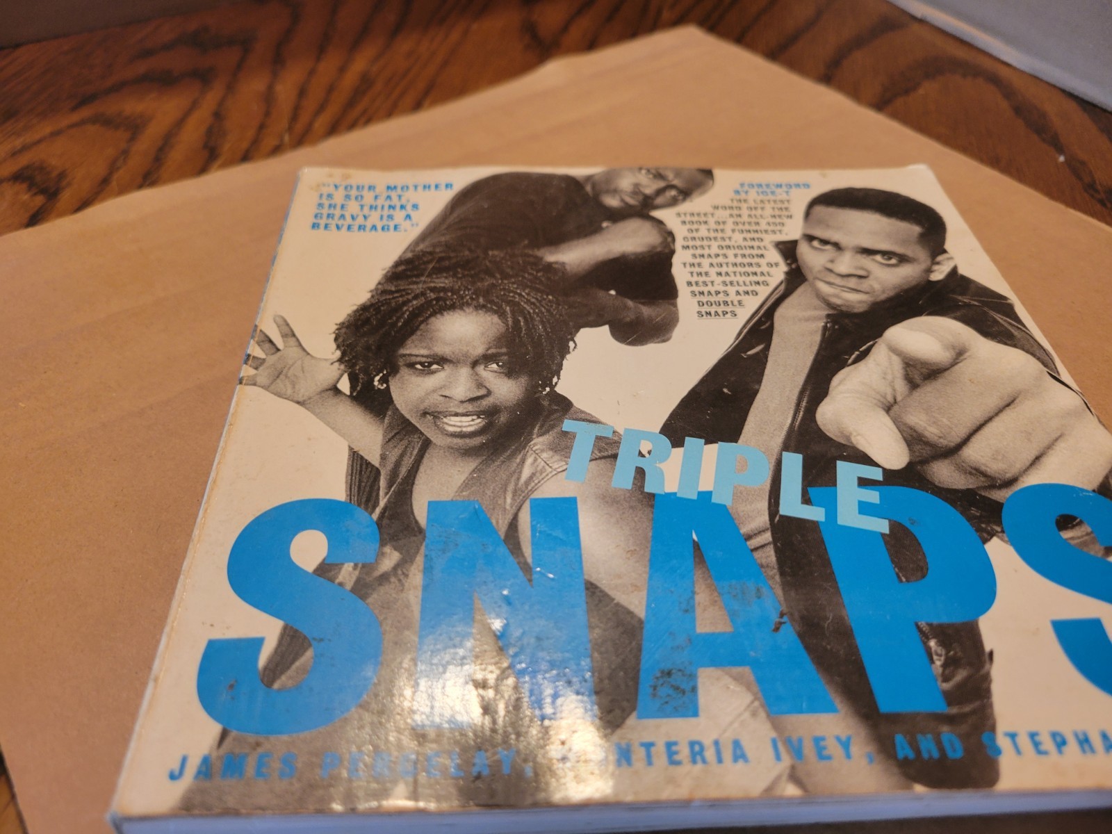 Vintage 1996 Triple Snaps Percelay Ivey Dweck Paperback