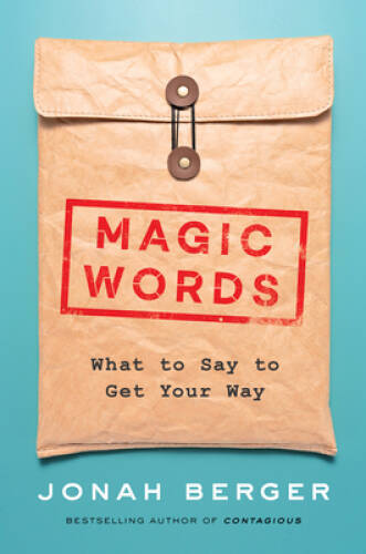 Magic Words – Hardcover By Berger, Jonah – VERY GOOD