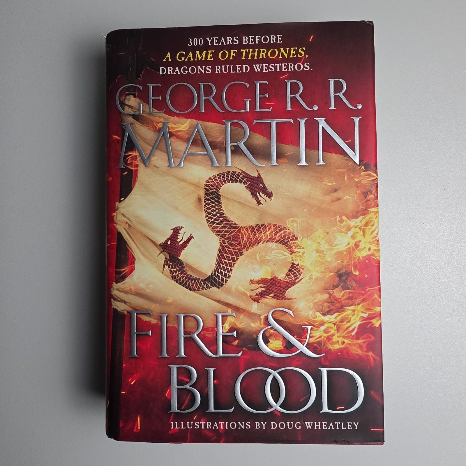 Fire & Blood George R.R. Martin Hardcover First Edition House of the Dragon