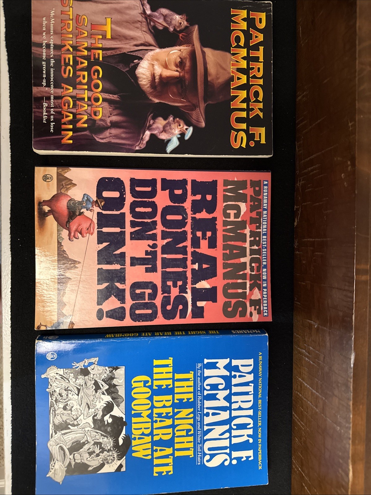 Patrick F. McManus Humor Lot Of 3 Paperbacks G-VG Condition