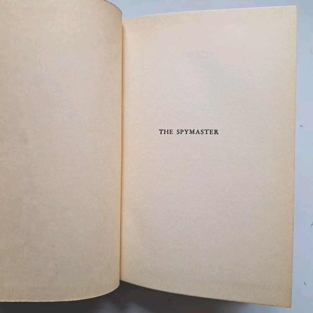 The Spymaster – E. Phillips Oppenheim 1938 Little Brown and Company 300 Pages