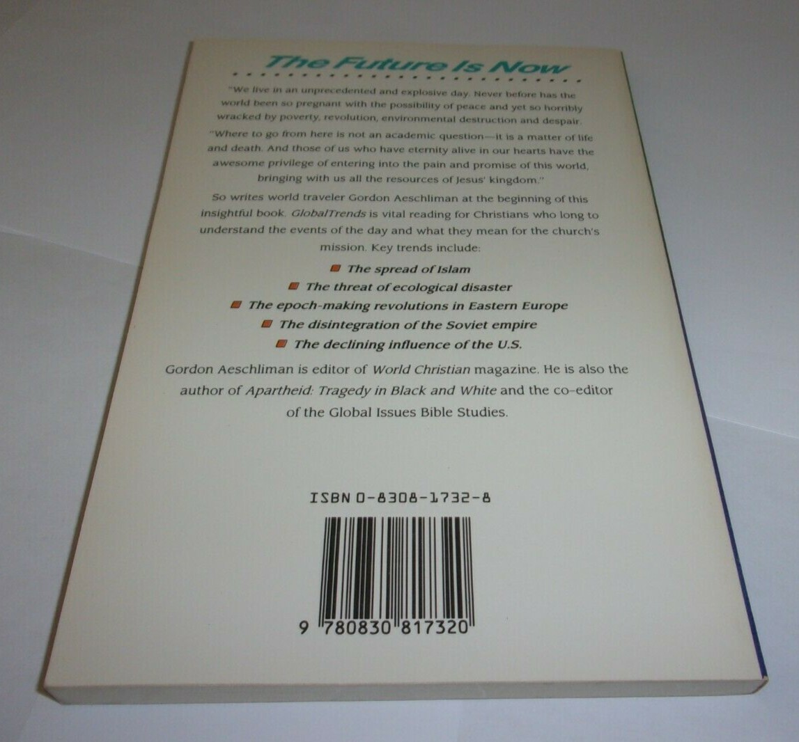 Global Trends, Aeschliman, InterVarsity Press 1990 Good PB