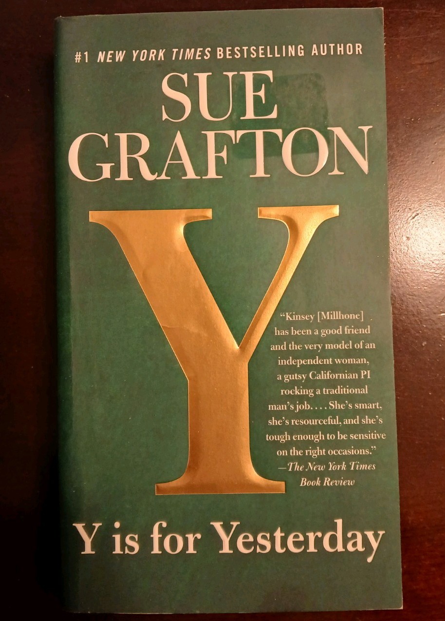 Y Is for Yesterday by Sue Grafton (2018, Us-Tall Rack Paperback) *GOOD*