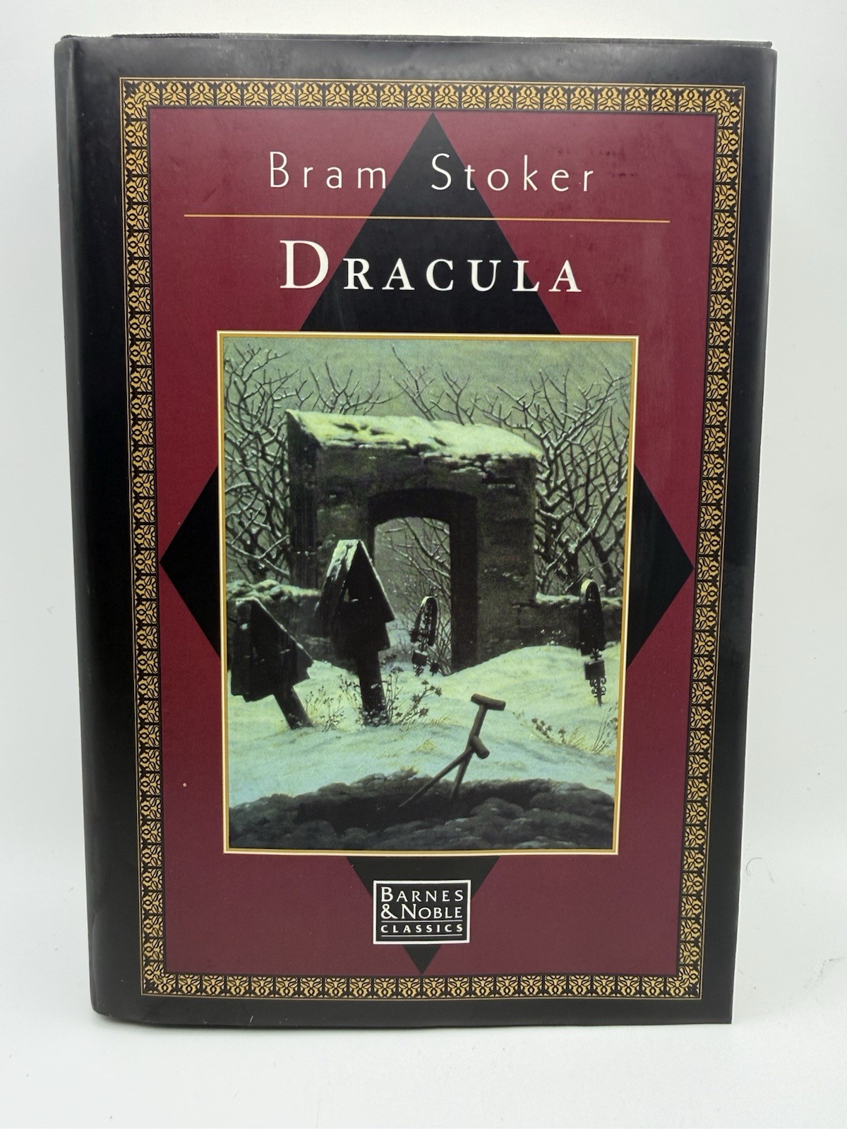 Dracula Bram Stoker Barnes & Noble Classics Hardcover Book Gothic w/ Dust Jacket