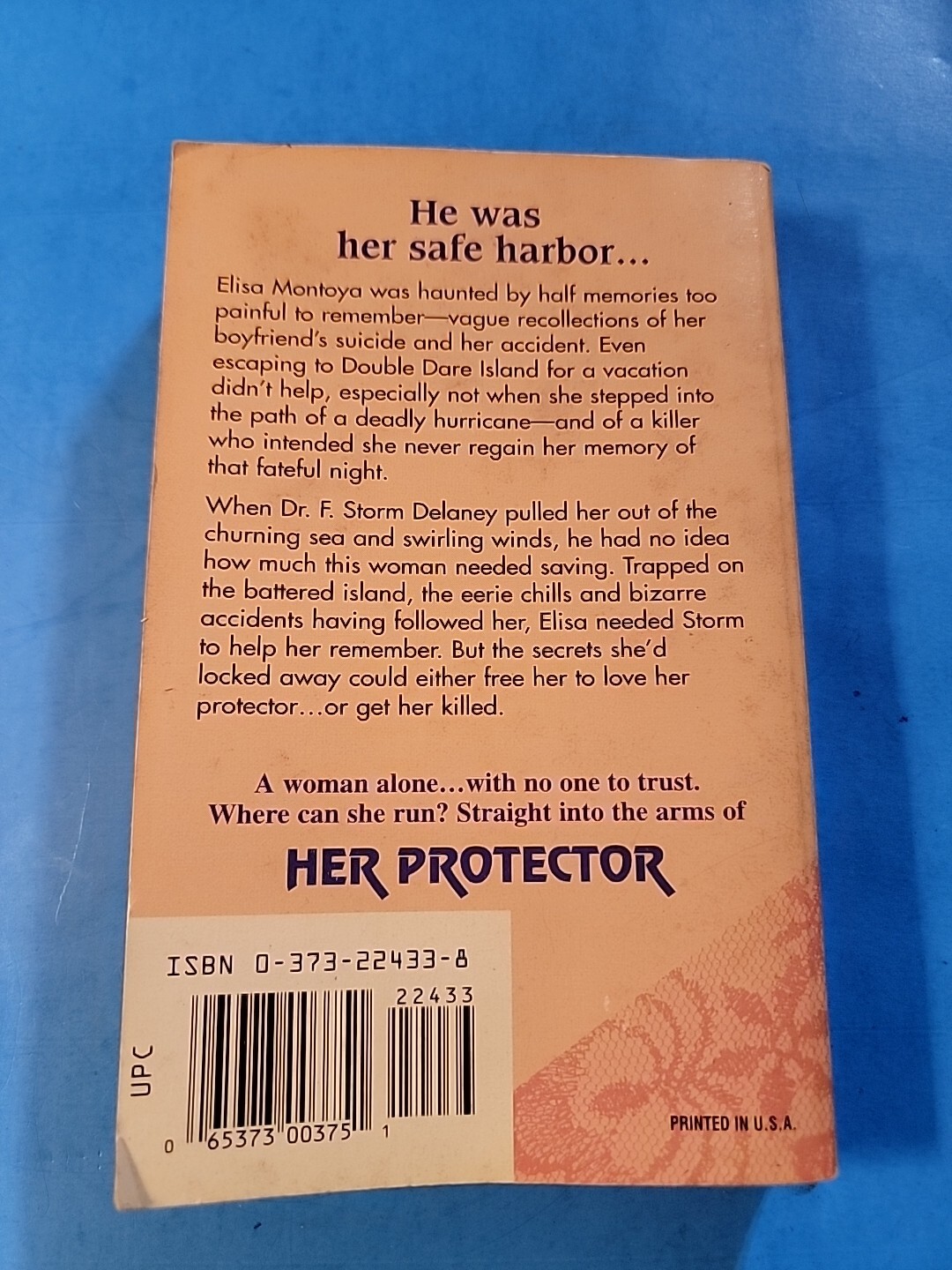 Her Protector Ser.: Storm Warnings by Judi Lind (1997, Mass Market)
