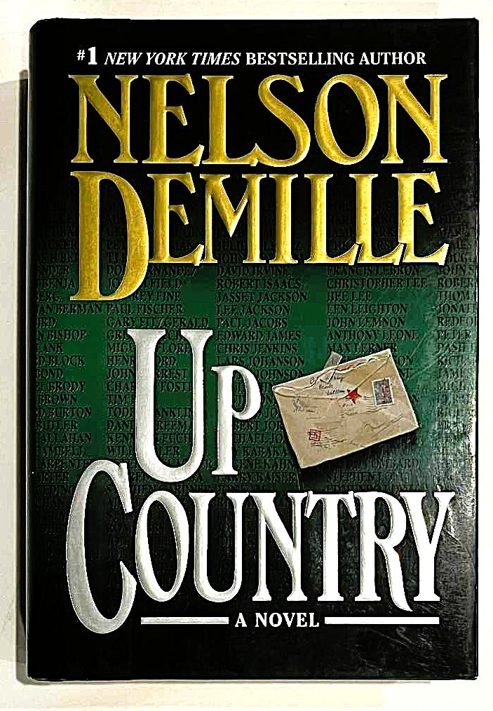 Up Country Nelson DeMille Flat SIGNED True First Edition Hardcover Dust Jacket