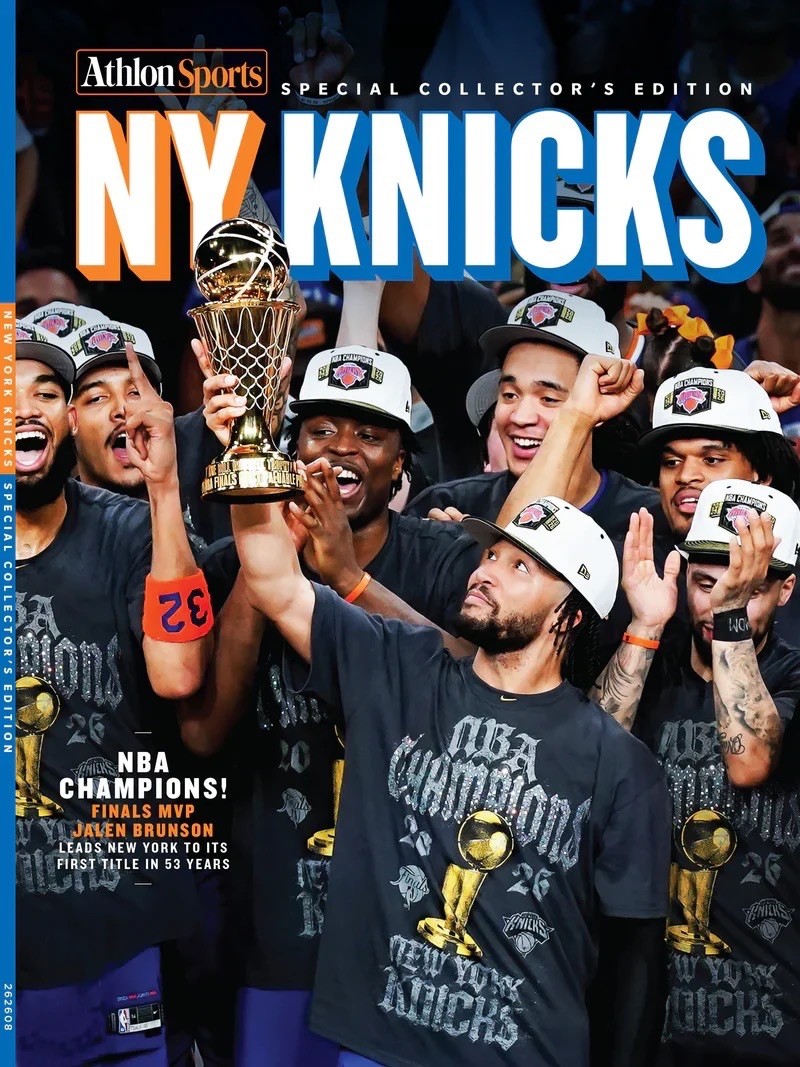 ATHLON SPORTS-SPECIAL COLLECTOR’S EDITION #1-NY KNICKS-NBA CHAMPIONS-BRUNSON
