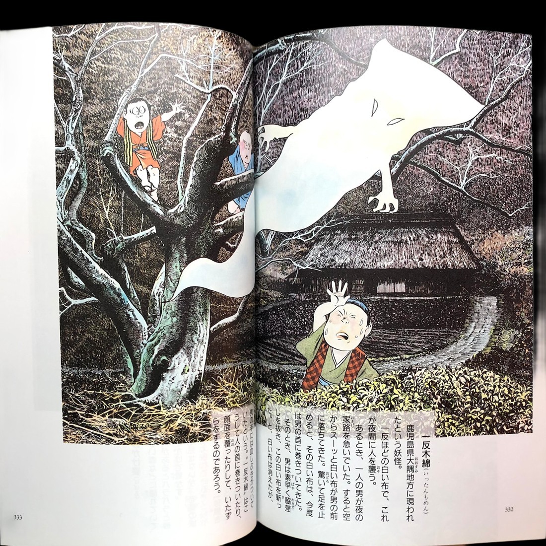 Shigeru Mizuki Yokai Gadan Deluxe Art Book Yokai Monster Illustration 2002