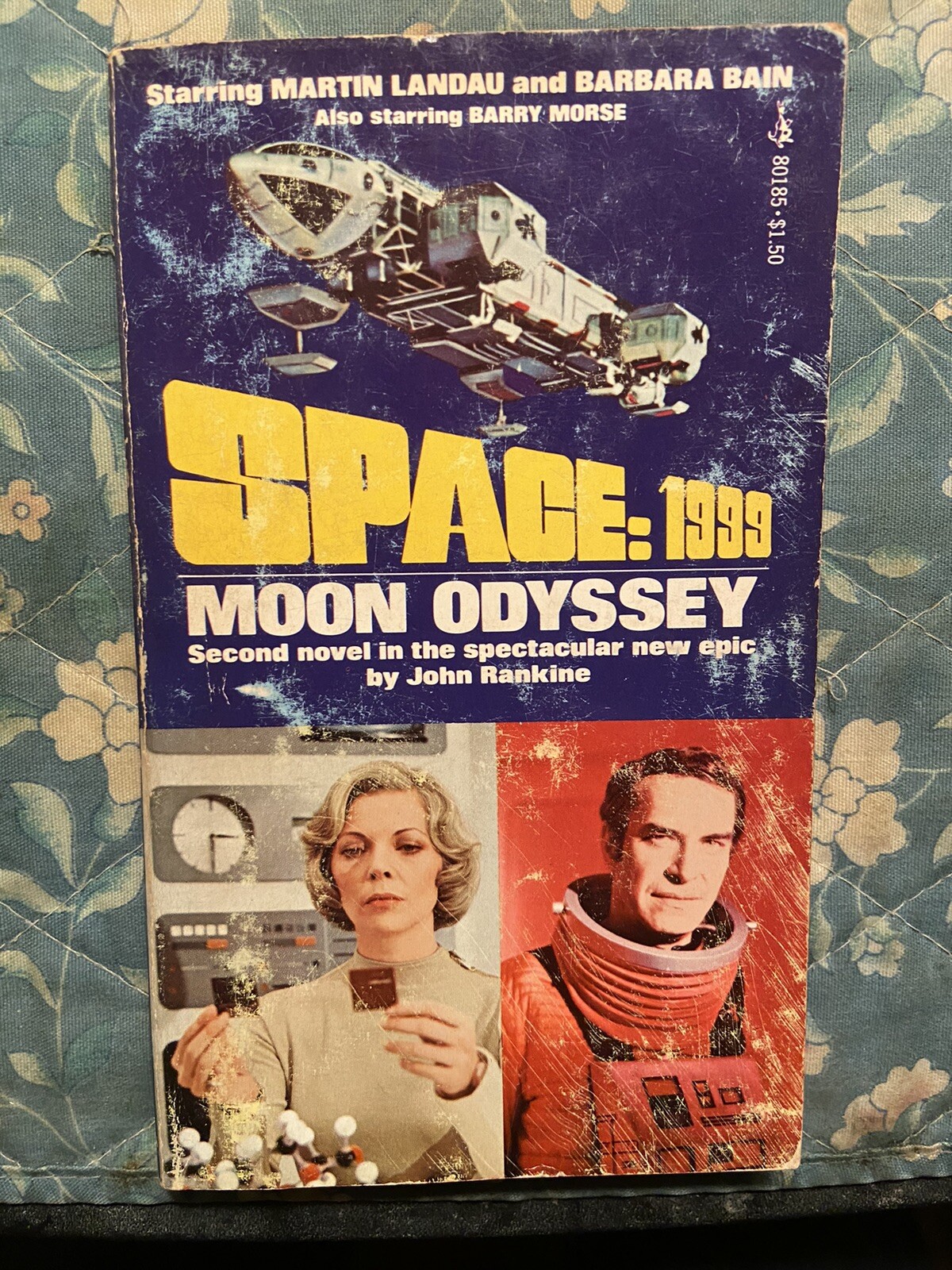 Space: 1999 #2 Moon Odyssey by John Rankine Paperback w/ 16 Pages Of Photos