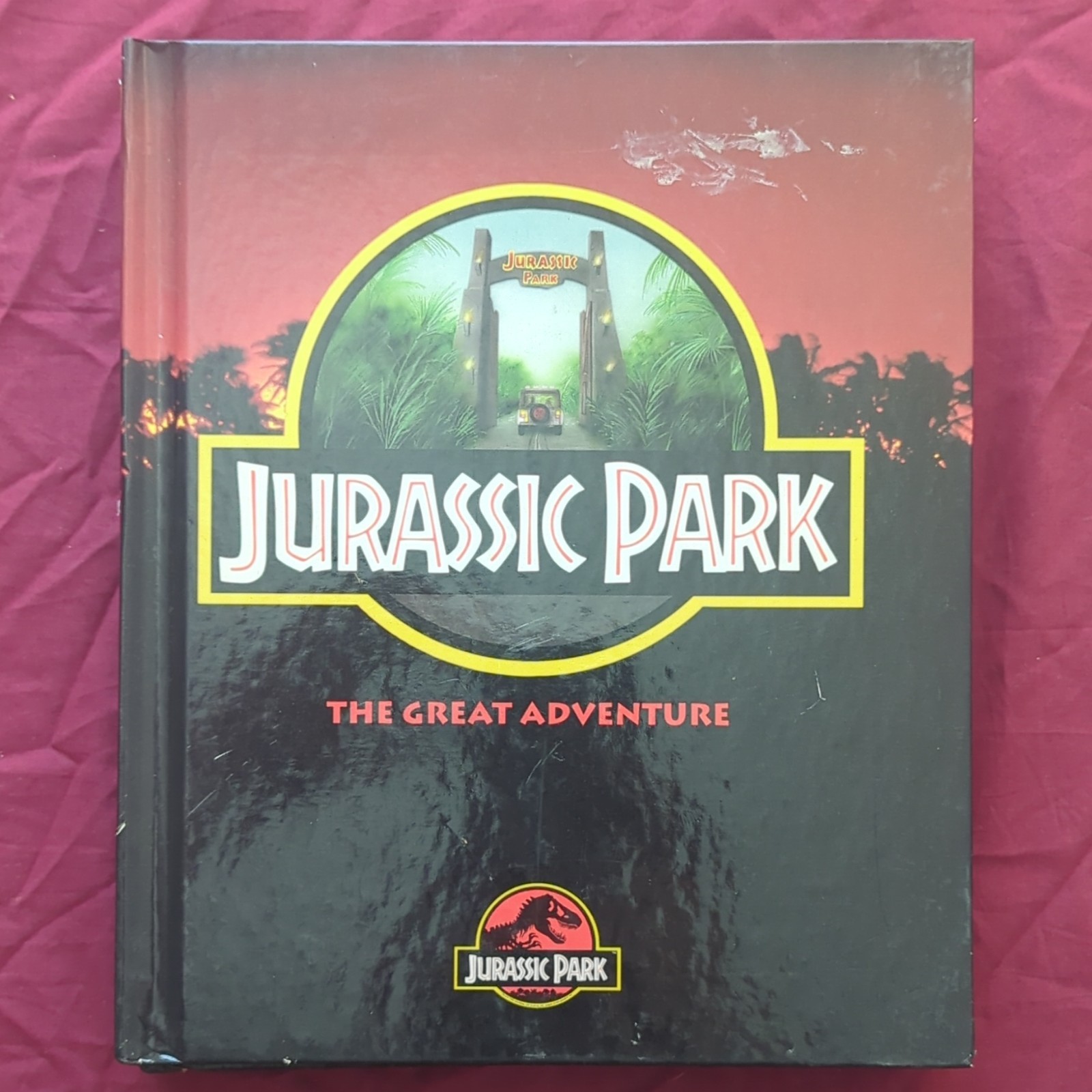 Jurassic Park Illustrated Hardcover Picture Book, Dinosaurs Adventure, English