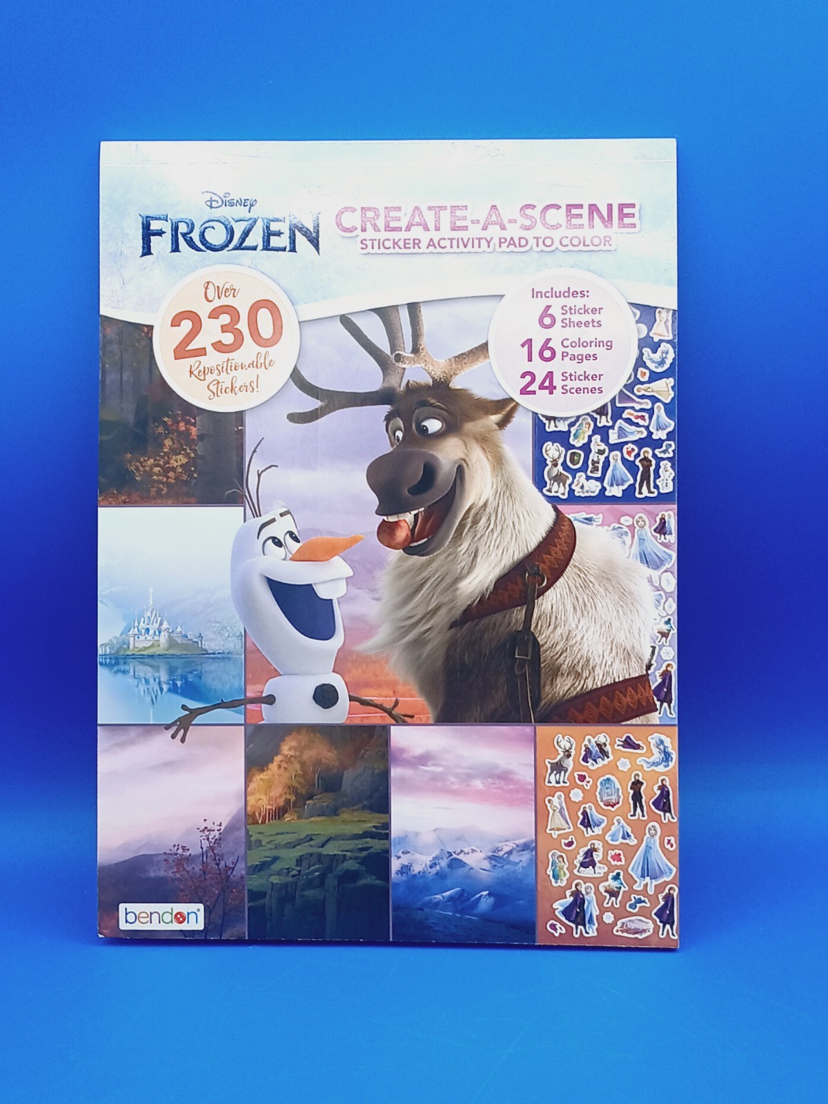 Bendon Frozen Create A Scene Sticker Activity Book (230 stickers)