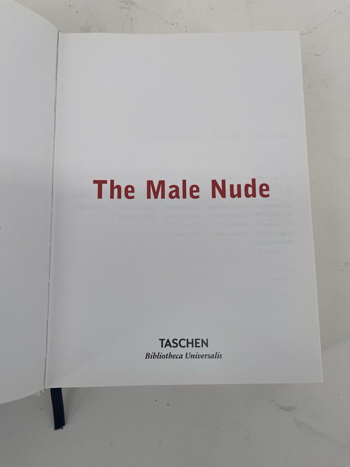 The Male Nude David Leddick Taschen English German French 2024 Hardcover
