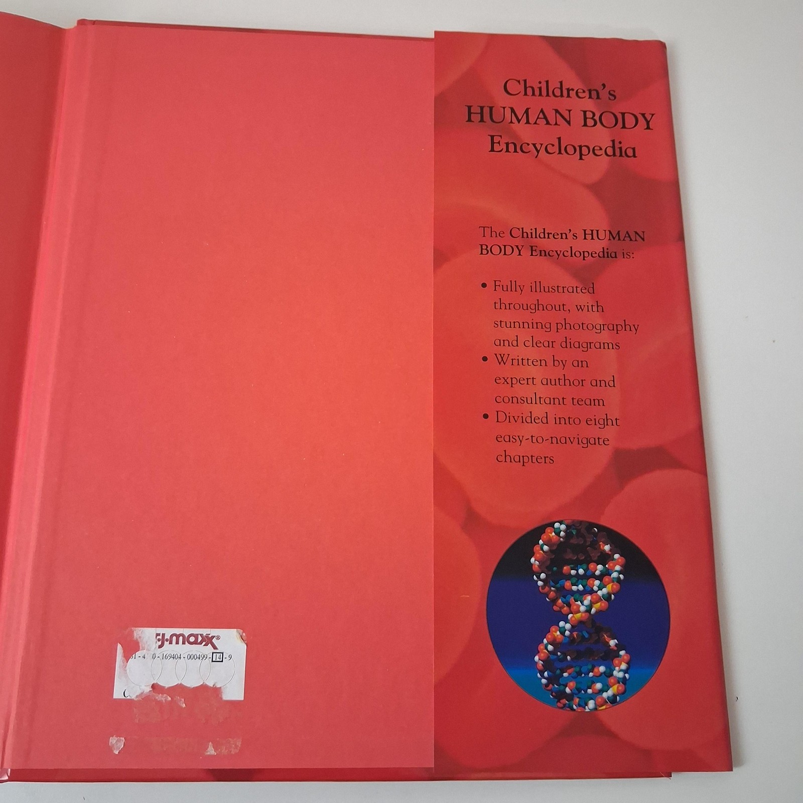 Children’s Human Body Encyclopedia Steve Parker Kids Science Book Hardcover