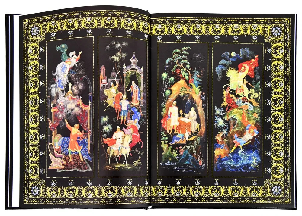 Сказки. Живопись Палеха Book in Russian