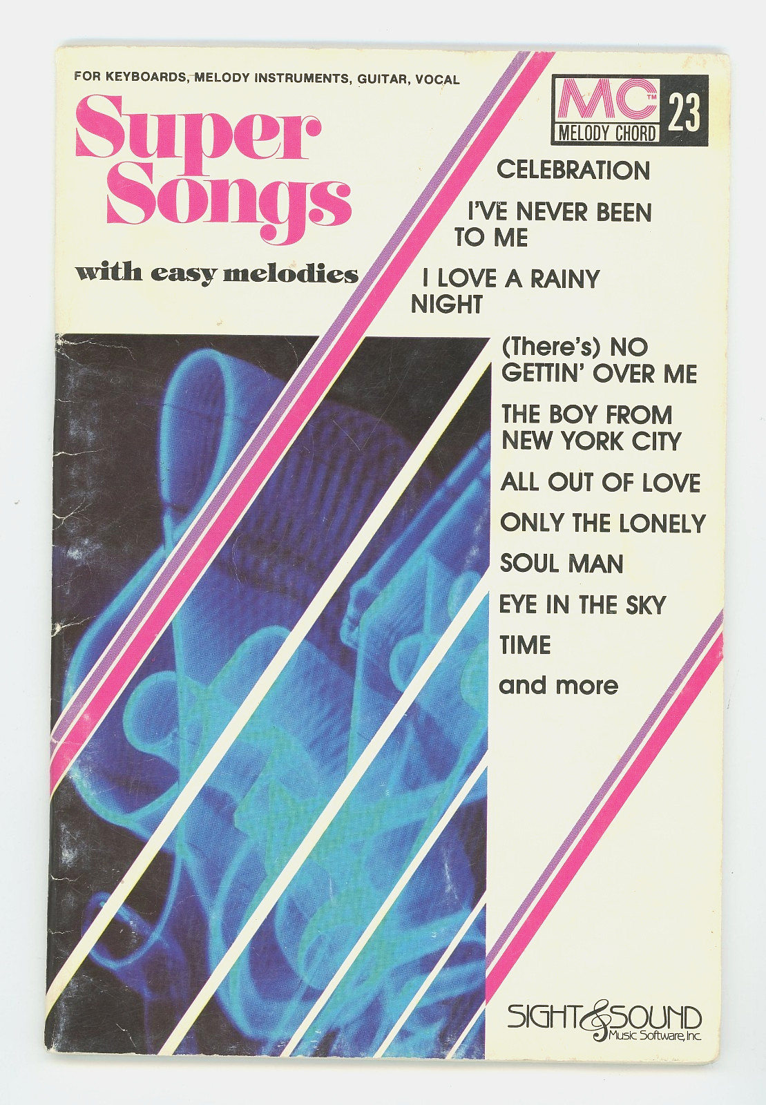 Super Songs Paperback Music Sheets Book 48 pages 9″ x 6″ x 1/8″ 17 Songs KD-2