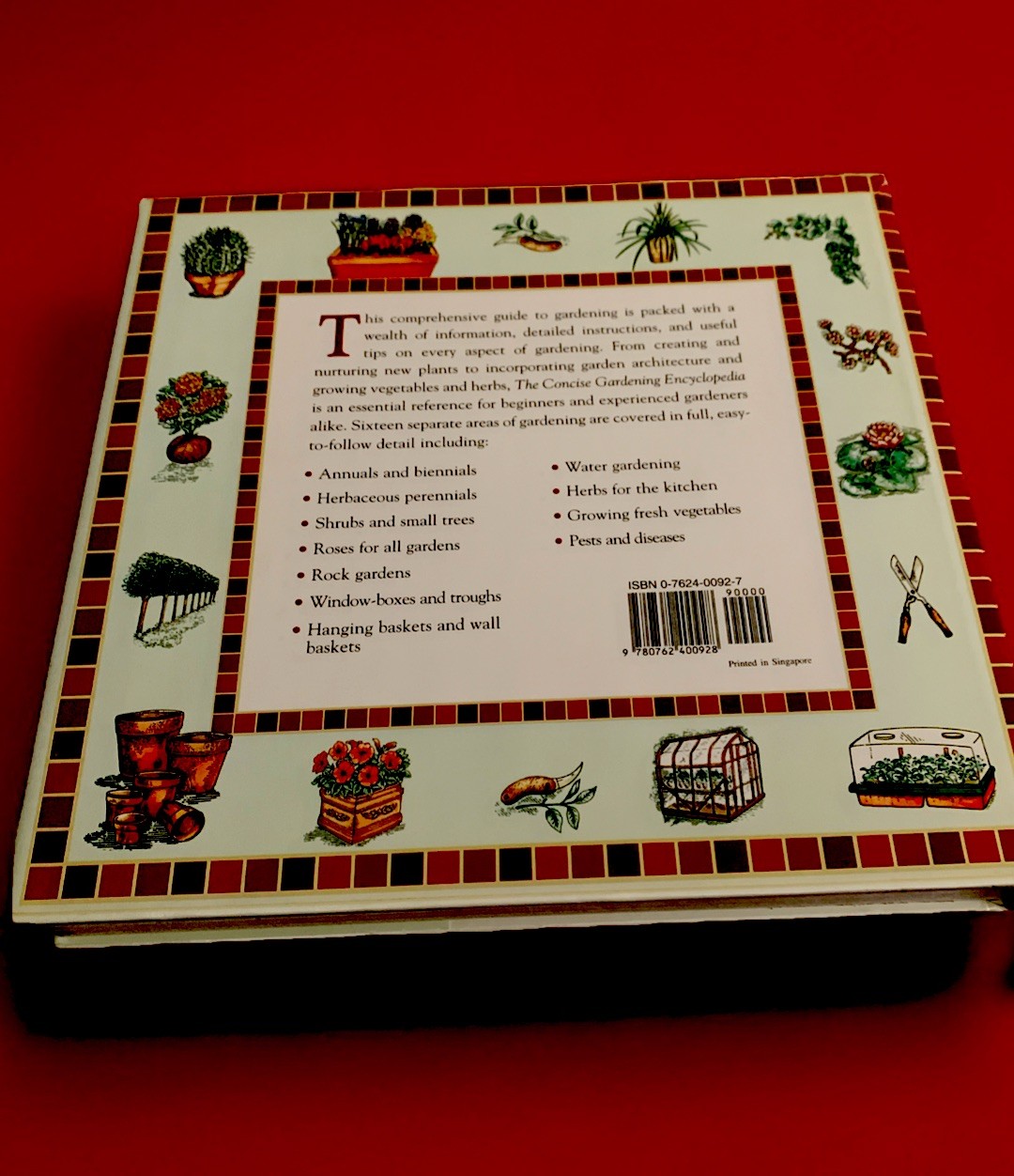 The Concise Gardening Encyclopedia By David Squire