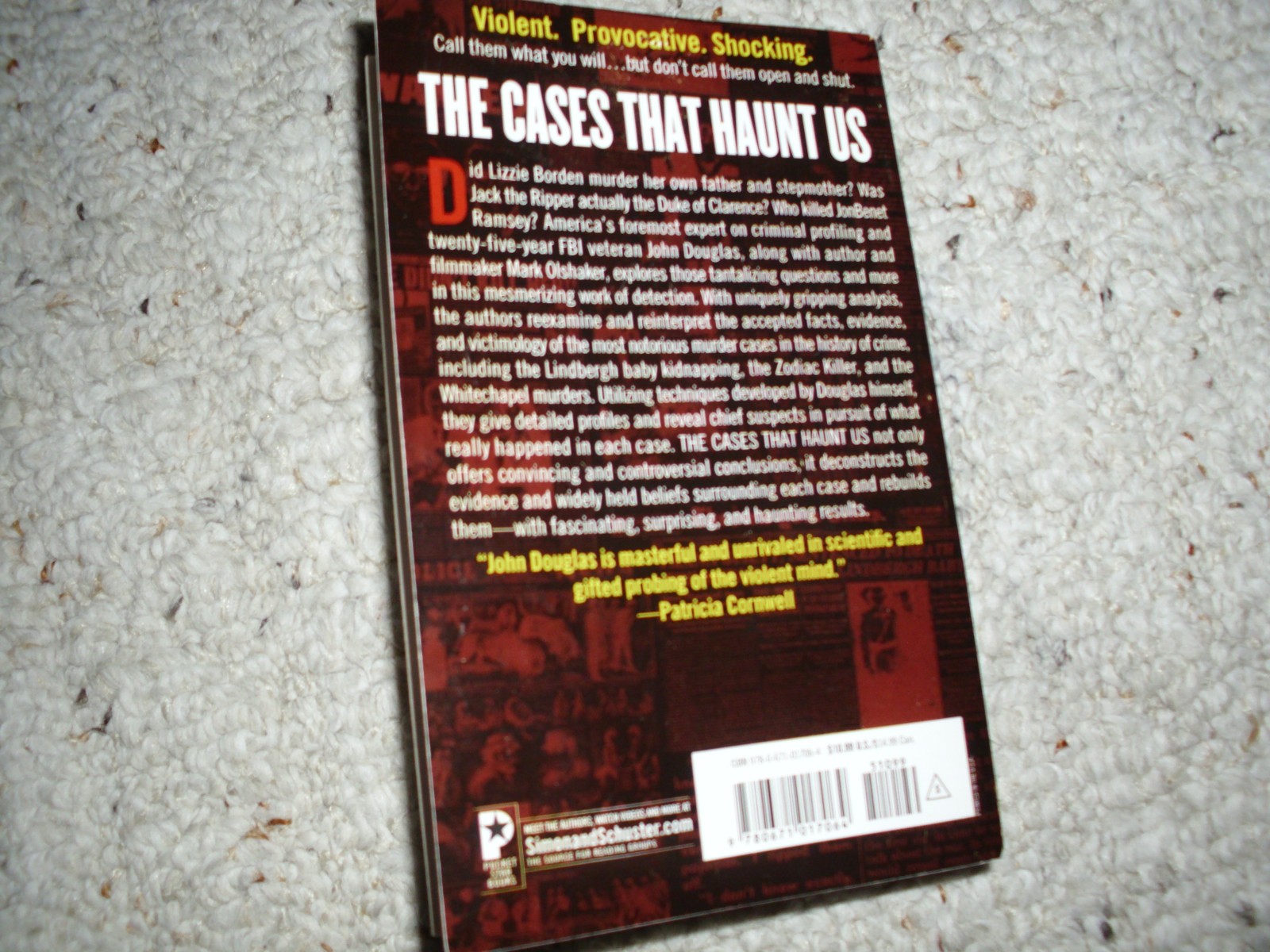 Cases That Haunt Us by John E. Douglas and Mark Olshaker (2001, Mass Market)