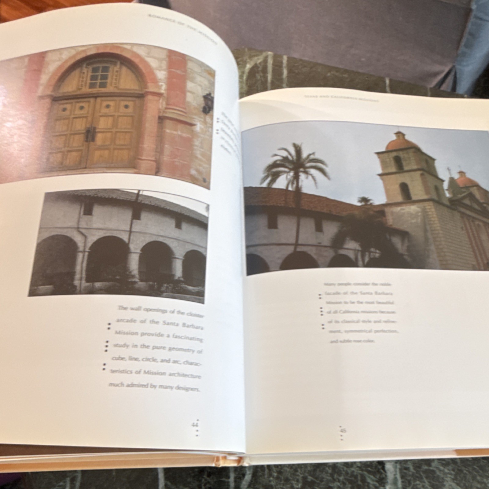 Gibbs Smith Publisher Romance of the Mission Elmo Baca Hardcover 1996 1st Ed