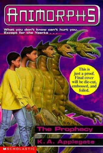 The Prophecy (Animorphs #34) – Paperback By K.A .Applegate – ACCEPTABLE