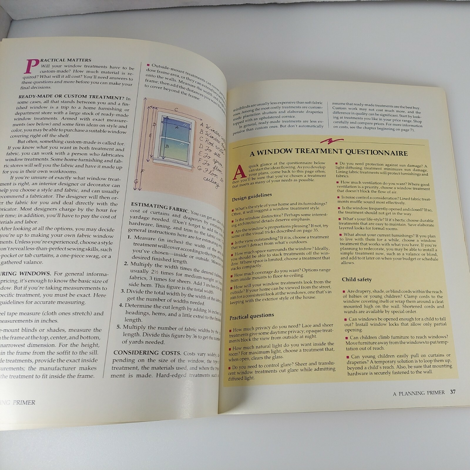 Ideas For Great Window Treatments + Curtains, Draperies & Shades Sunset Books PB