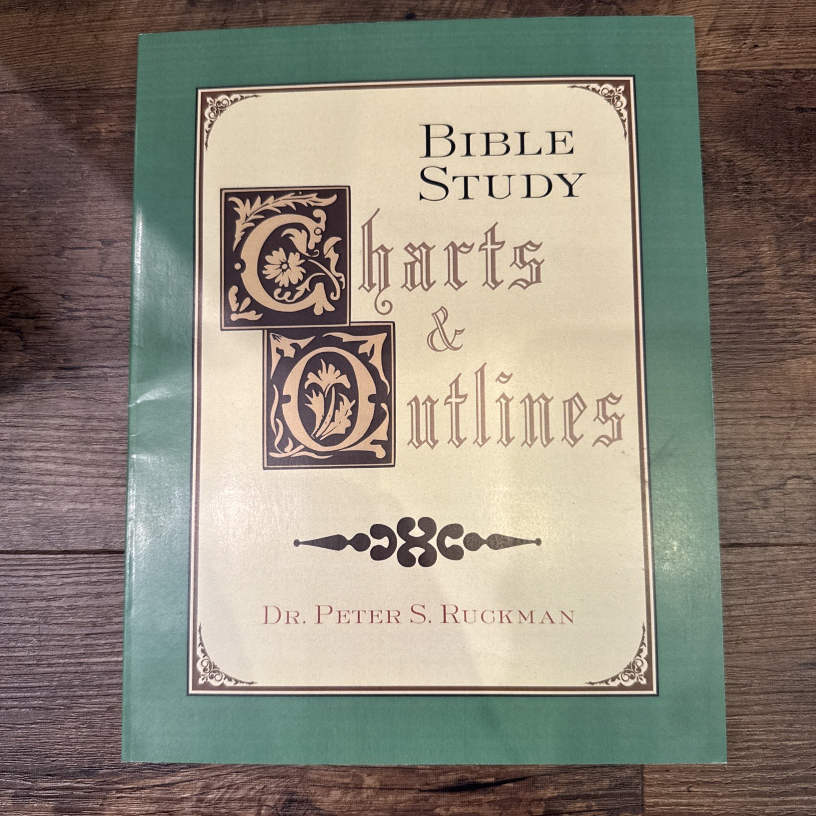 Bible Study Charts and Outlines By Dr. Peter S. Ruckman, Paperback Like New