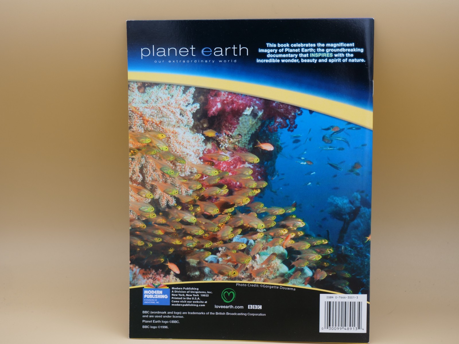 PLANET EARTH ANIMALS OF THE SEA WORKBOOK By Modern Publishing **Mint Condition**