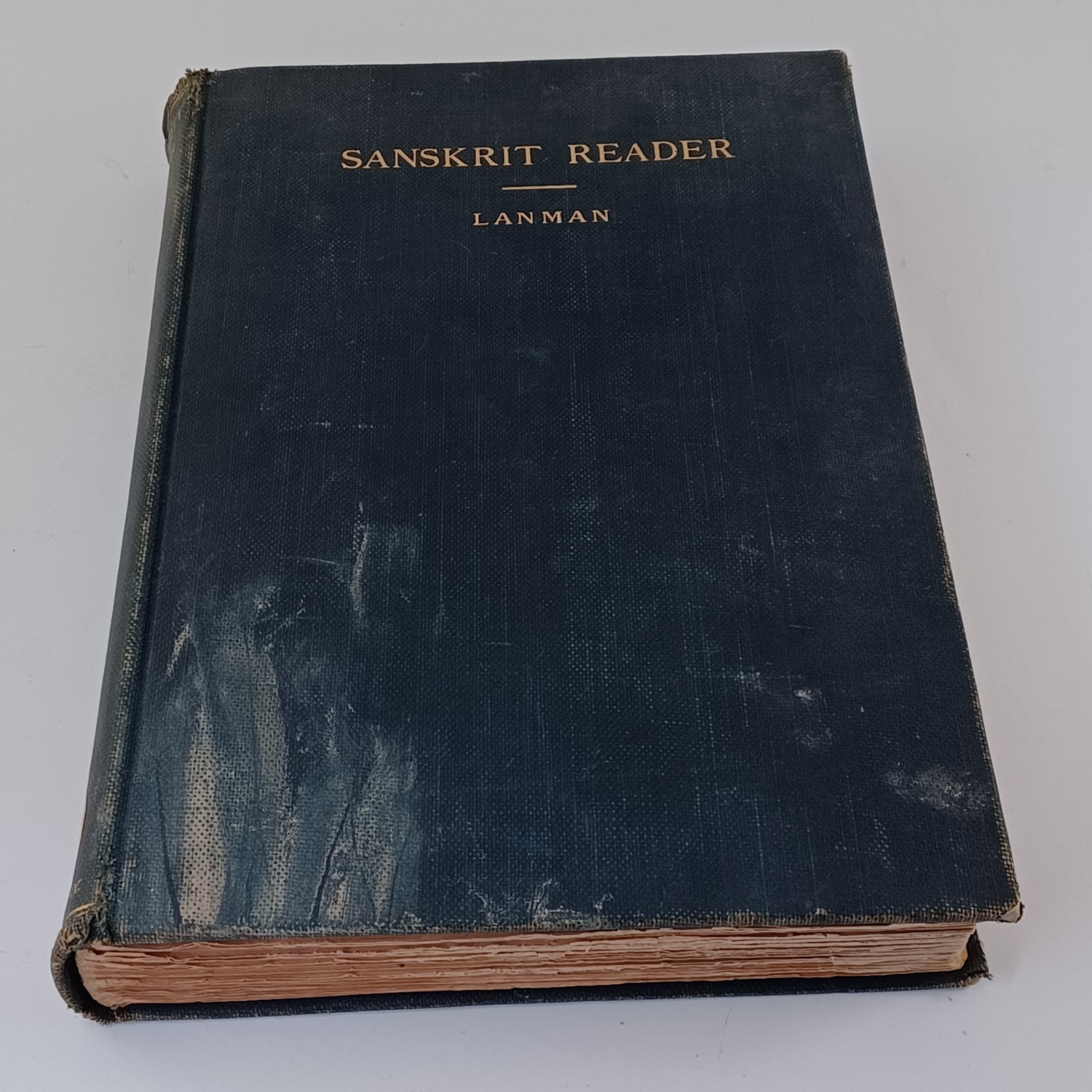 Sanskrit Reader : With Vocabulary And Notes Charles R. Lanman Hardcover 1898