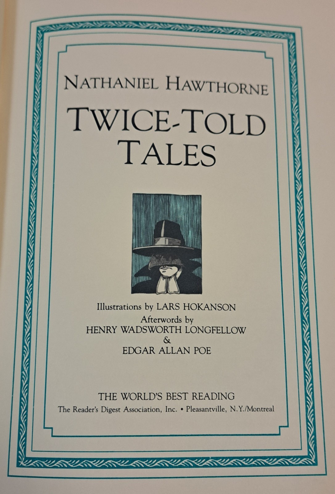 Reader’s Digest HC 2 Book Lot Hawthorne Twice-Told Tales House Of Seven 7 Gables
