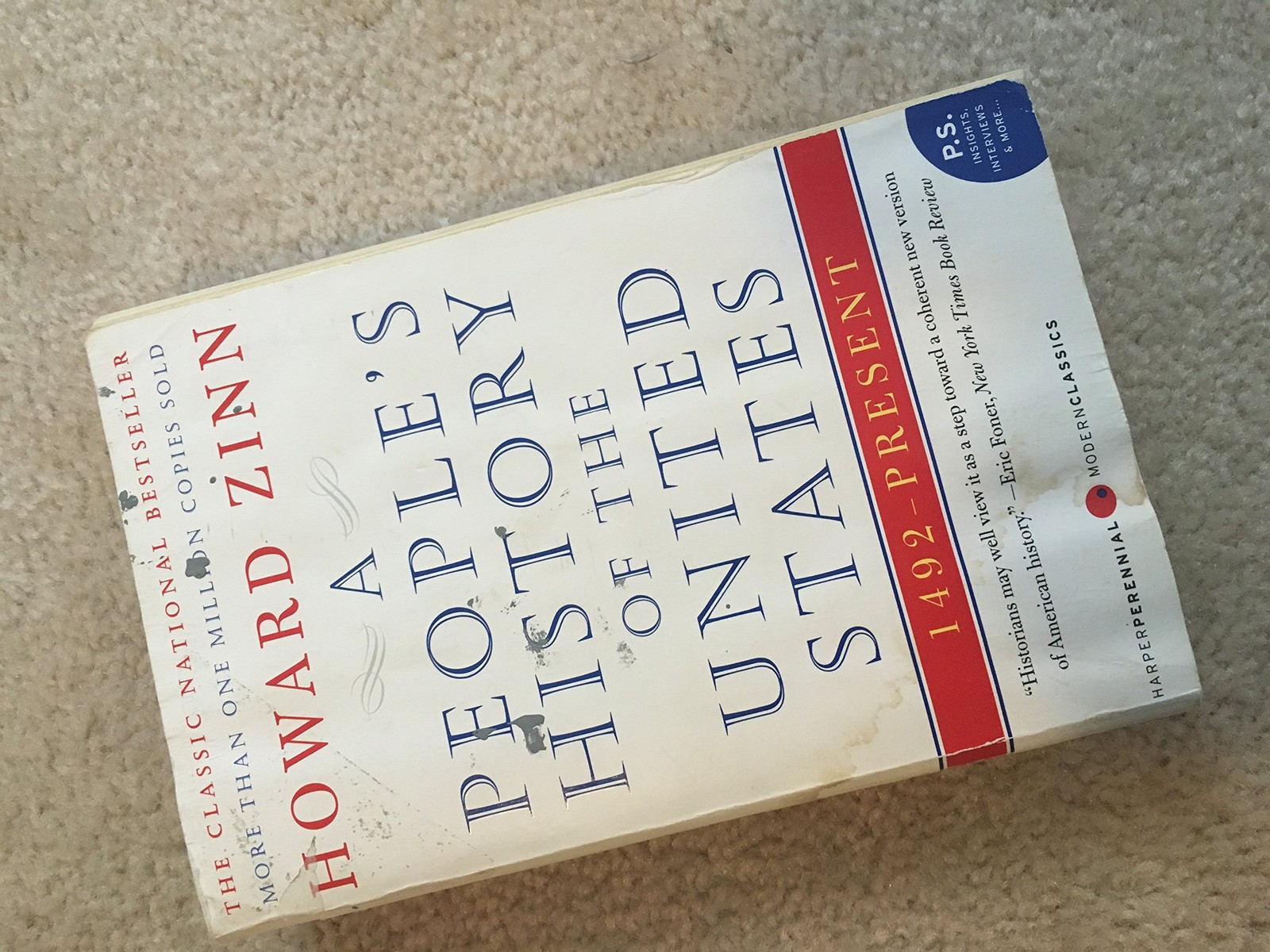 People’s History of the United States – Howard Zinn, Paperback