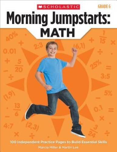 Morning Jumpstarts: Math, Grade 6: 100 Independent Practice Pages to Buil – GOOD