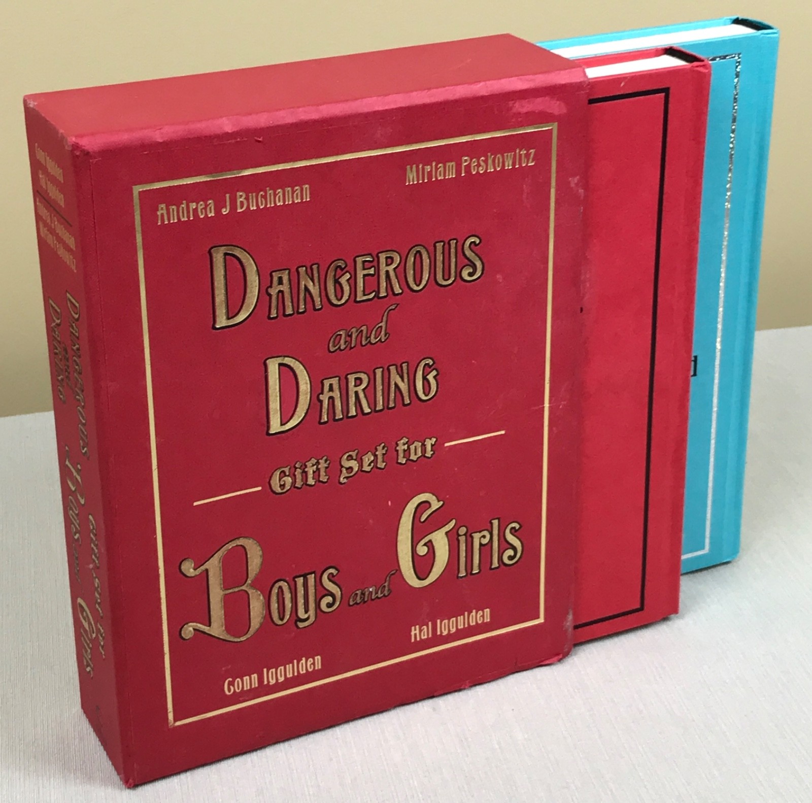Dangerous & Daring GIFT SET for Boys and Girls, 2 Books w/Slipcase, ACTIVITIES
