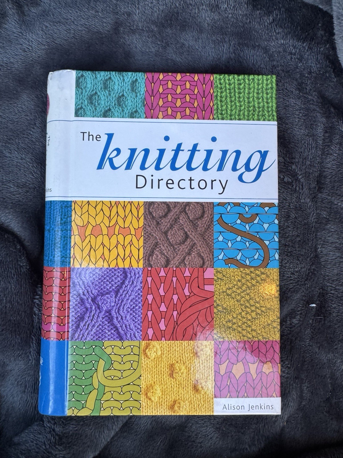 The Knitting Directory – Spiral-bound By Jenkins, Alison – VERY GOOD