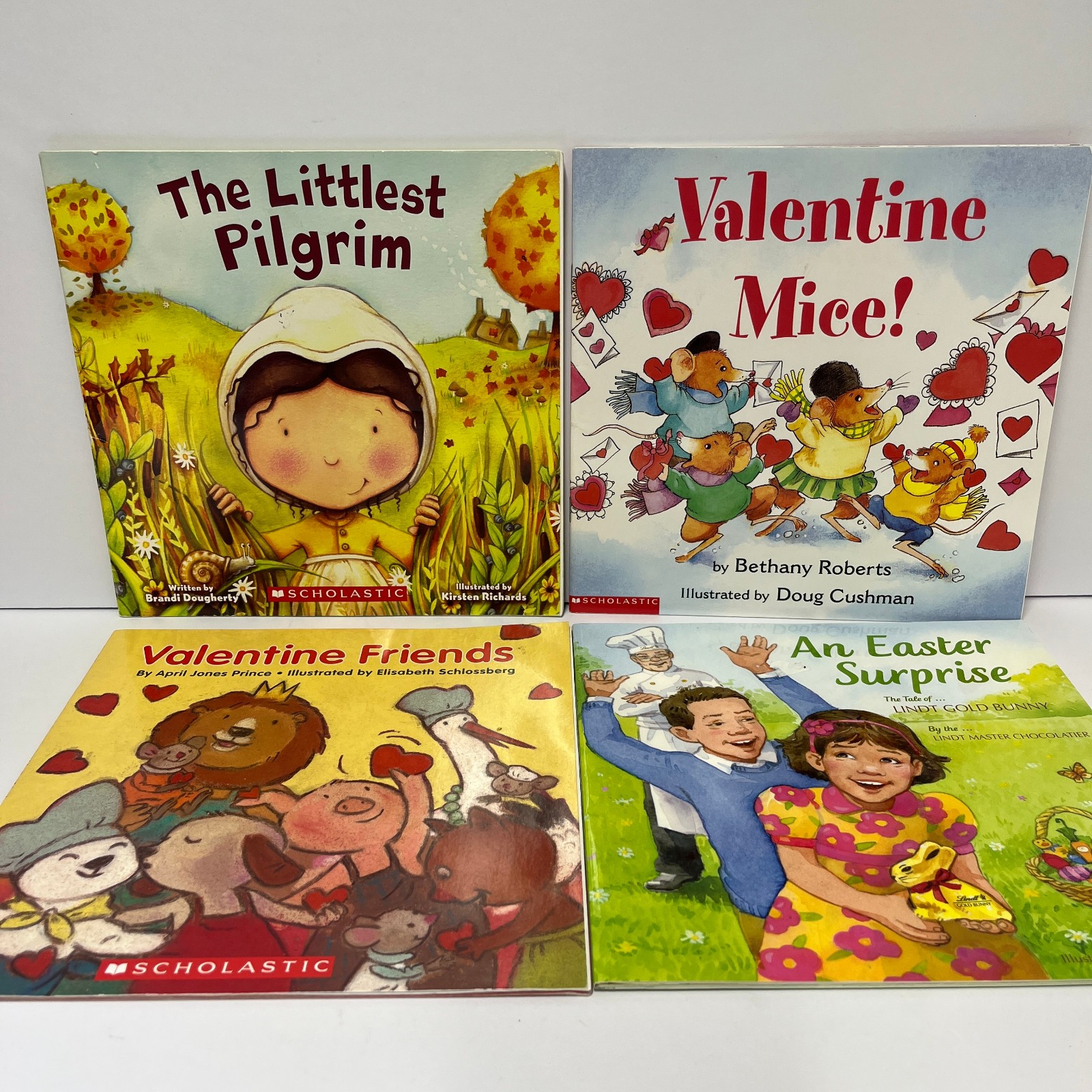 10 Childrens Story Time Picture Books Christmas Thanksgiving Valentine Easter