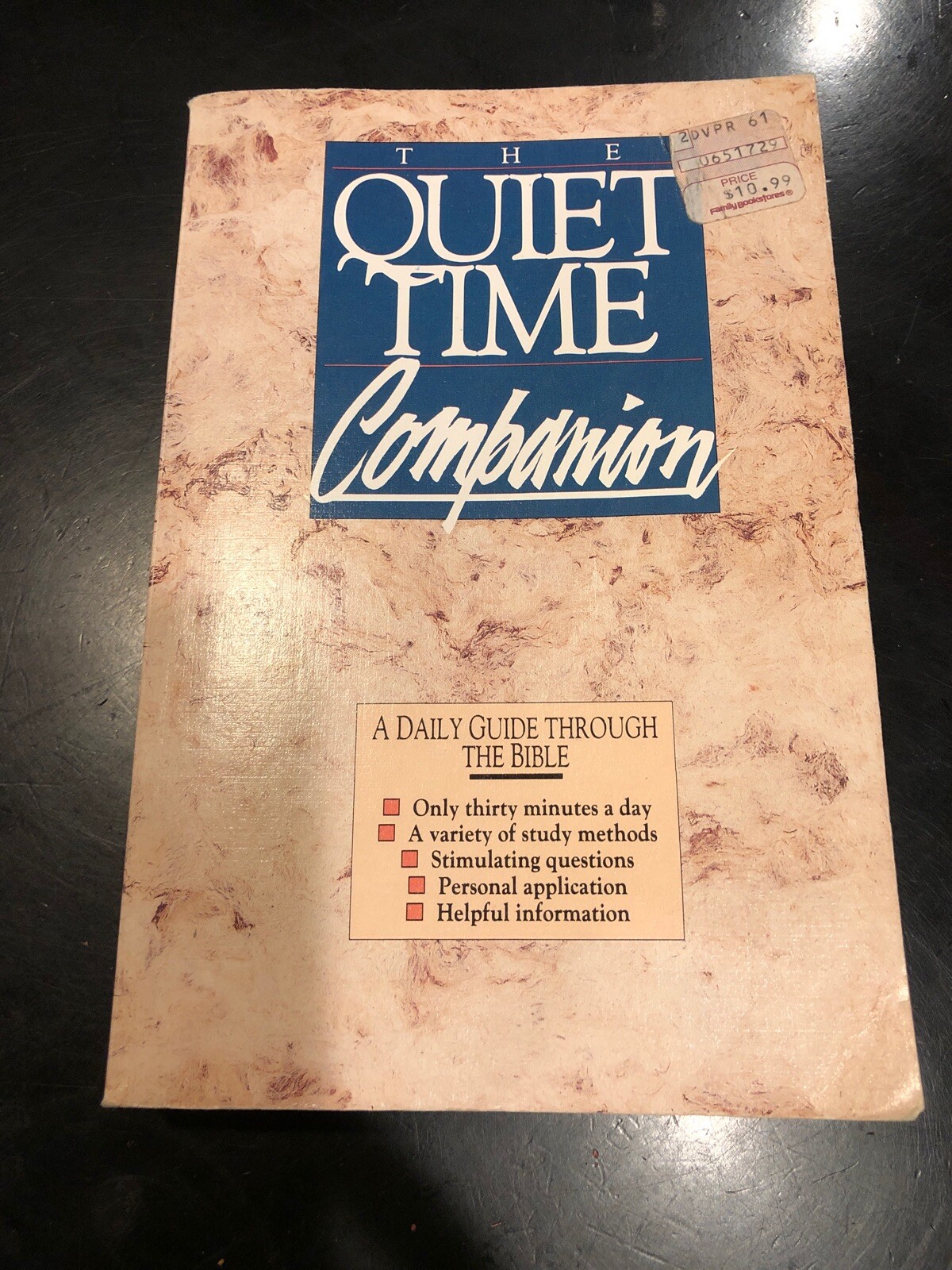 Quiet Time Companion Daily Guide Through Bible Intervarsity Press 1988