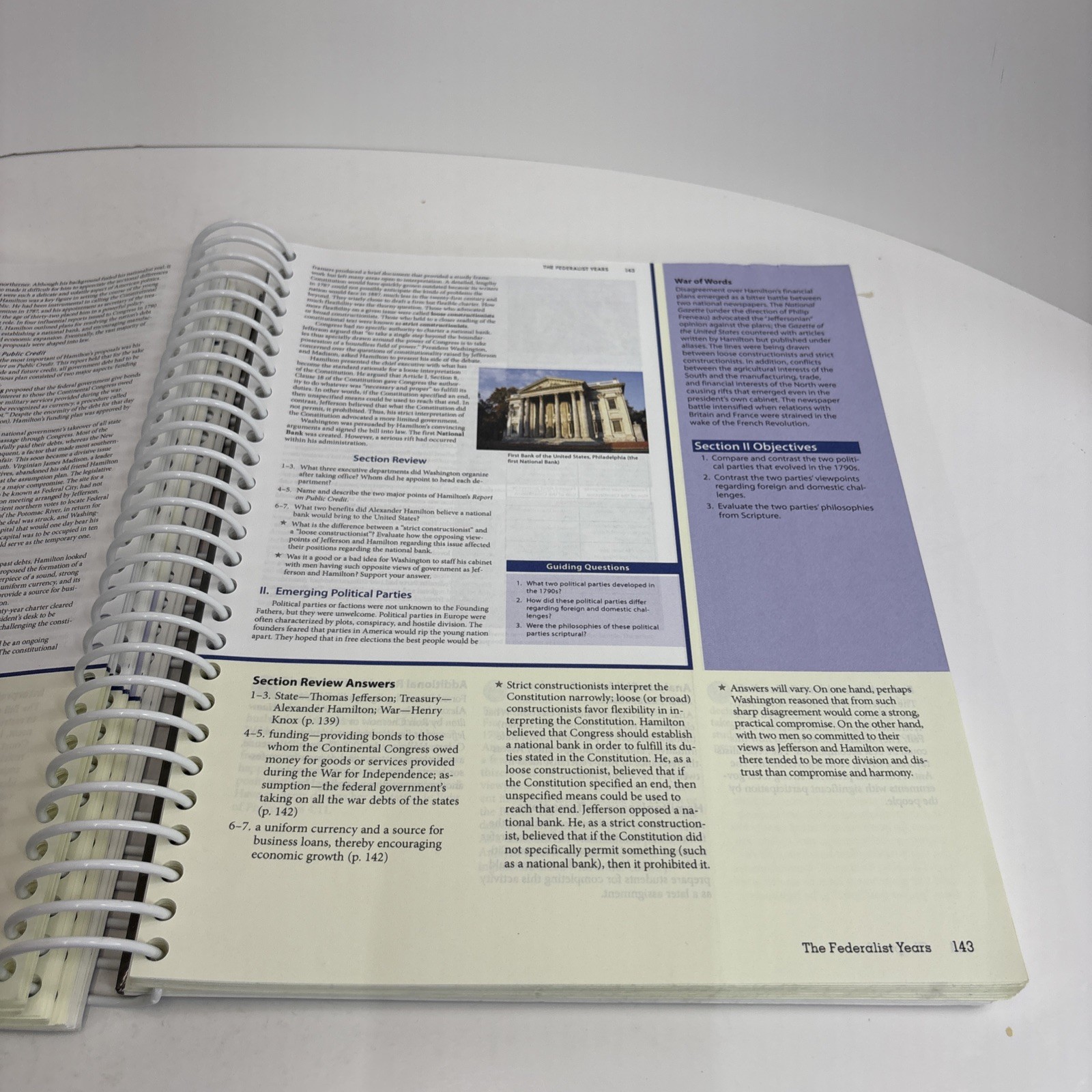 BJU United States History (5th ed) Teacher’s Edition Book 1