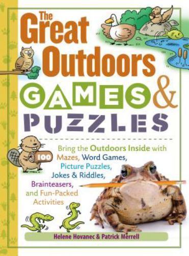 The Great Outdoors Games & Puzzles; Storey’s – 9781580176798, paperback, Hovanec