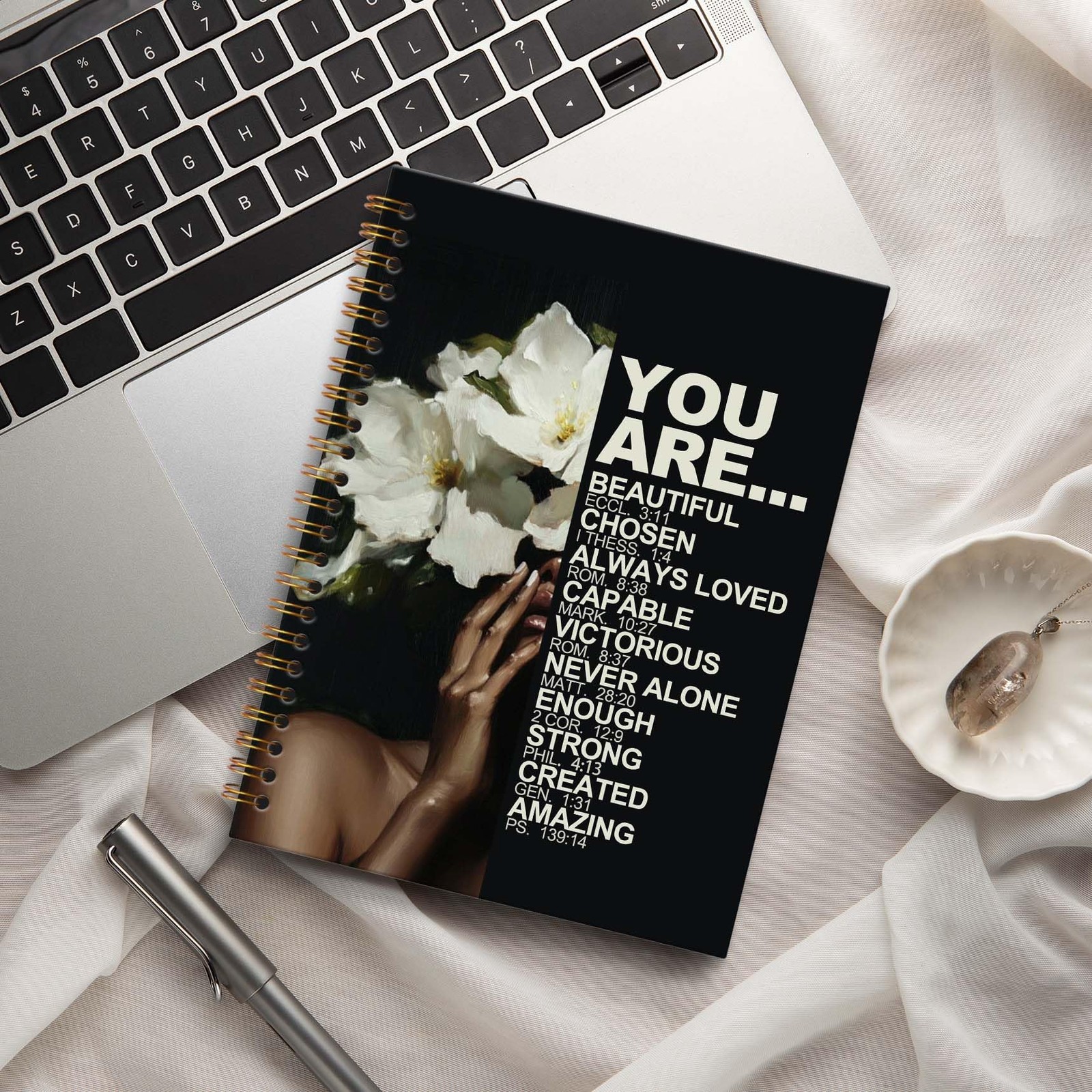 Inspirational black girl Notebook Journal 5.5×8.3in, black girl Affirmations …