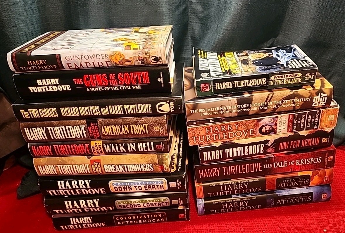 HARRY TURTLEDOVE 16 Books Alternate History Colonization The great War Series