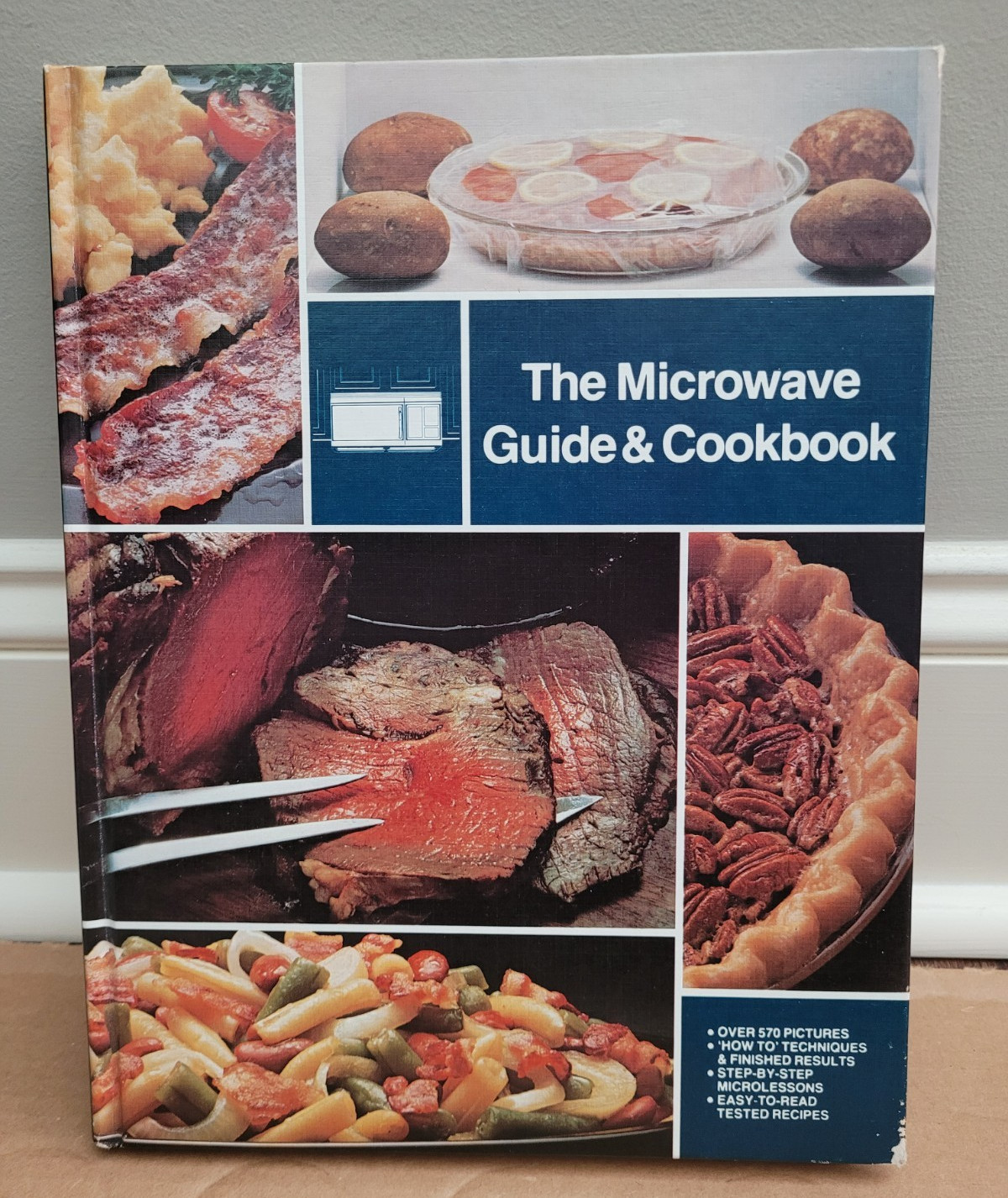 The Microwave Guide and Cookbook Hardcover Book from General Electric Co 1980