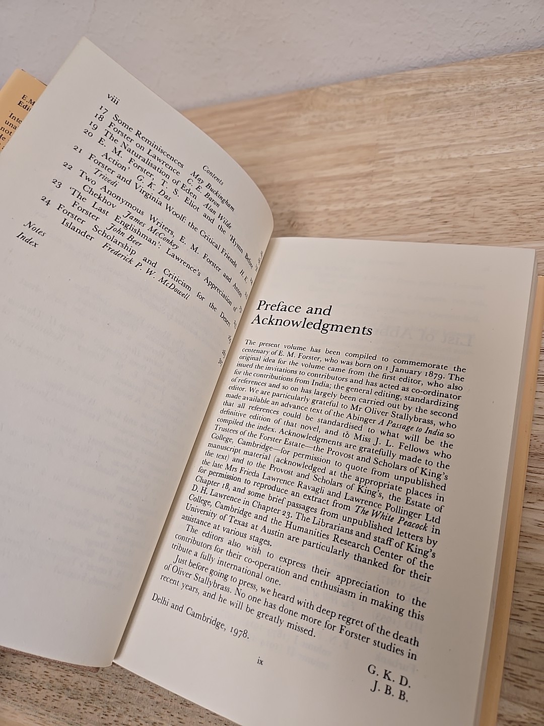 E. M. Forster, a Human Exploration : Centenary Essays by G. K. Das and John…