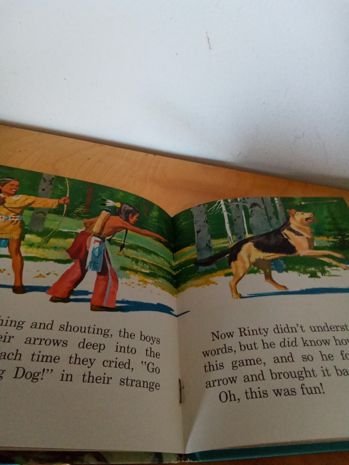 Rinty and Pals for Rusty-Dee Francis-Bob Bartram-hc-1957-WHITMAN