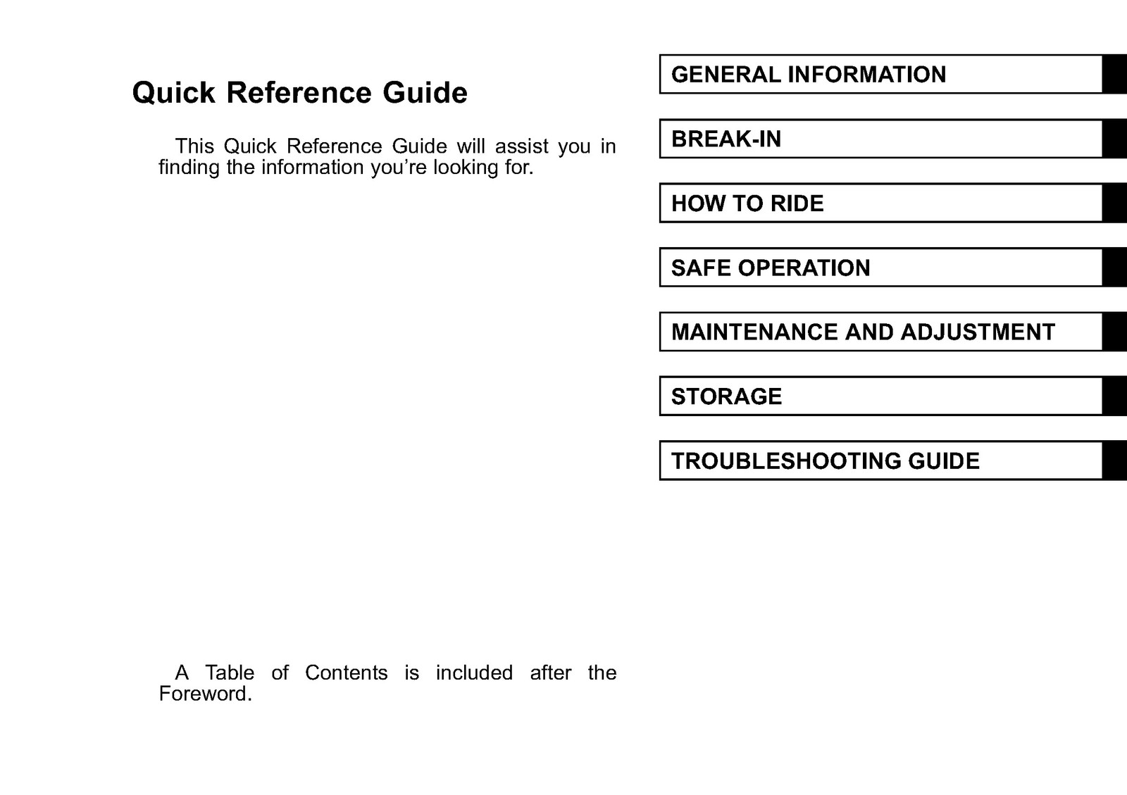 KAWASAKI Brute Force 750 4x4i Owners Manual 2010 – WIRE BOUND – TOUGH COVERS