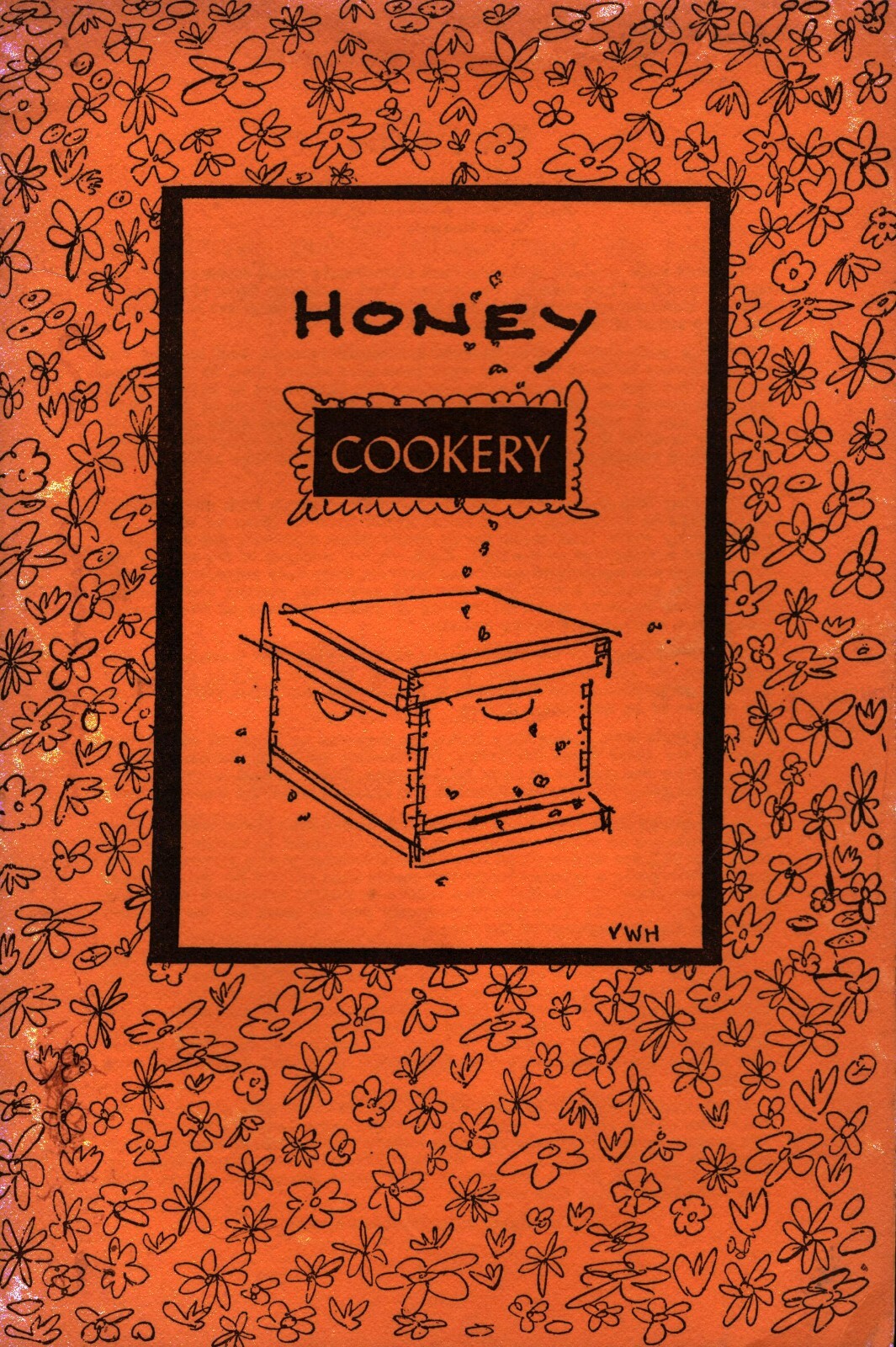 1970 Honey Cookery Recipe Cookbook 9″ x 6″ 16 Pages