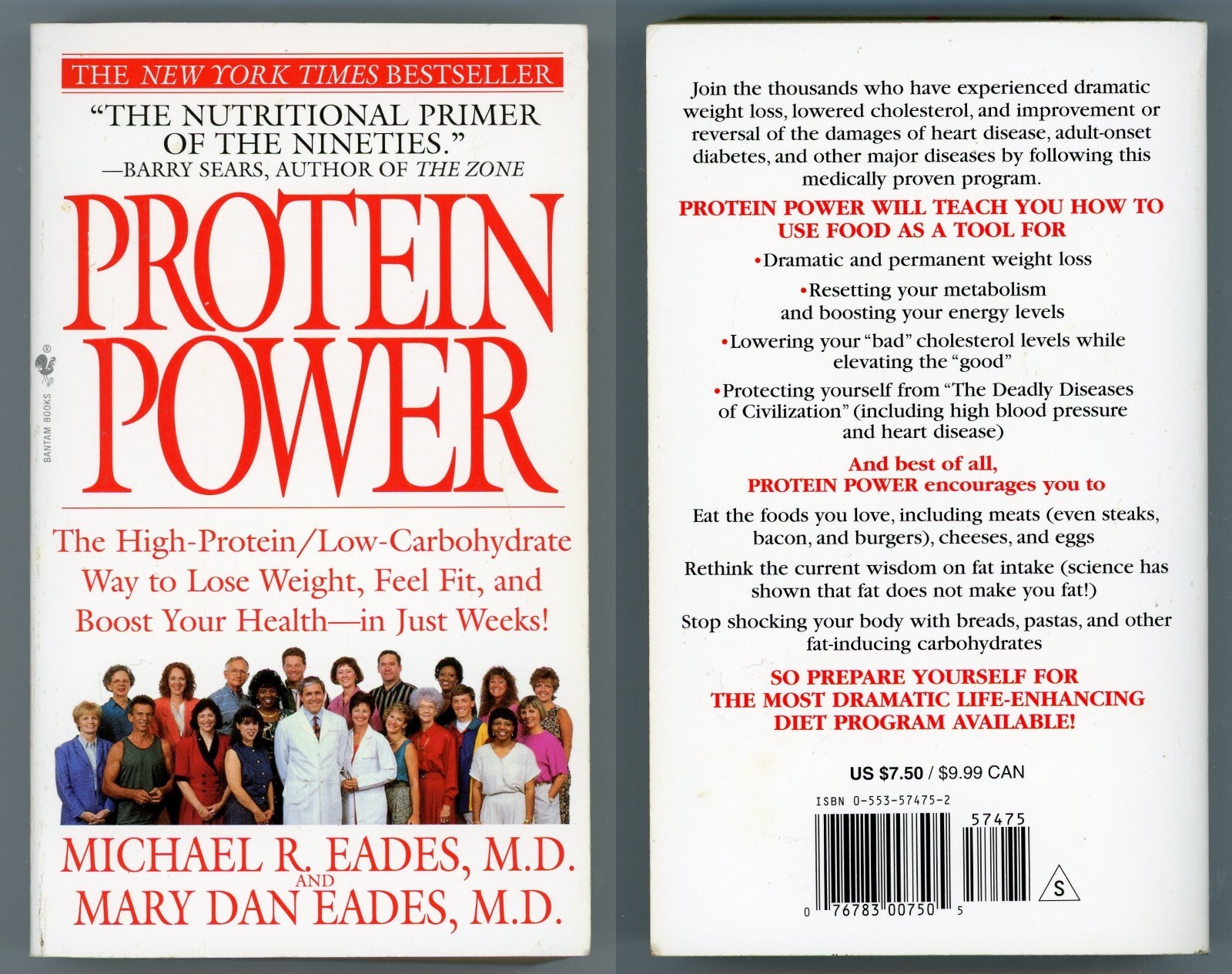 Carbohydrate Protein Diet Lot of 4 Paperback by Various Authors