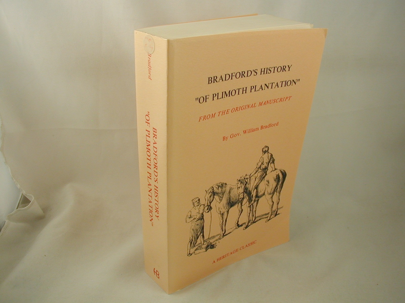 Bradford’s History of Plimoth Plantation Early American History Facsimile 1901