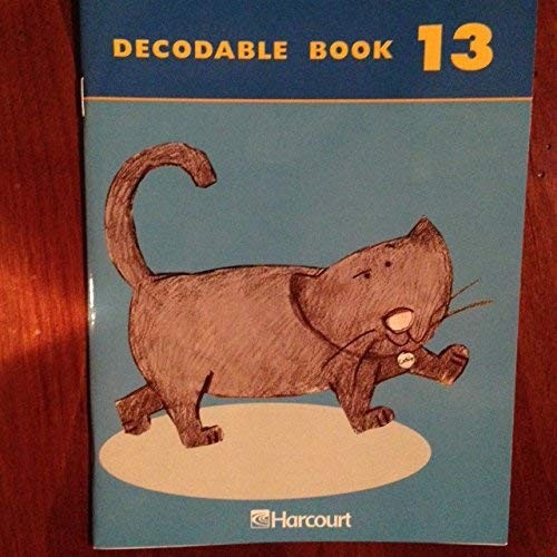 Trophies, Grade 1 Decodable Book Book 13: Harcourt School Publishers Trophie…