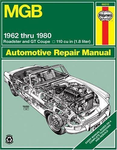 MGB (1962-1980) Roadster & GT Coupe Haynes Repair Manual (USA), Haynes, John, 97