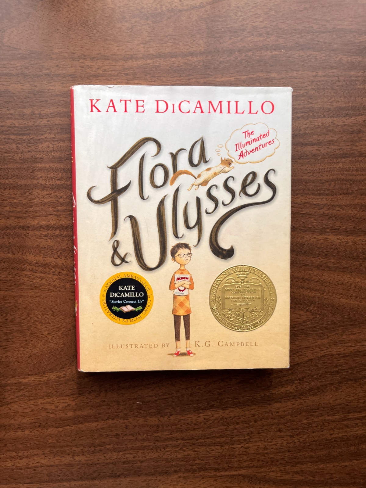 Flora Ulysses Kate DiCamillo First Edition Dust Jacket 2013 Newbery Medal Winner