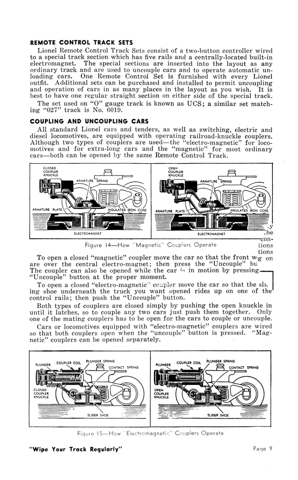 1950 Instructions for Installing and Operating Lionel Trains 55 Pages