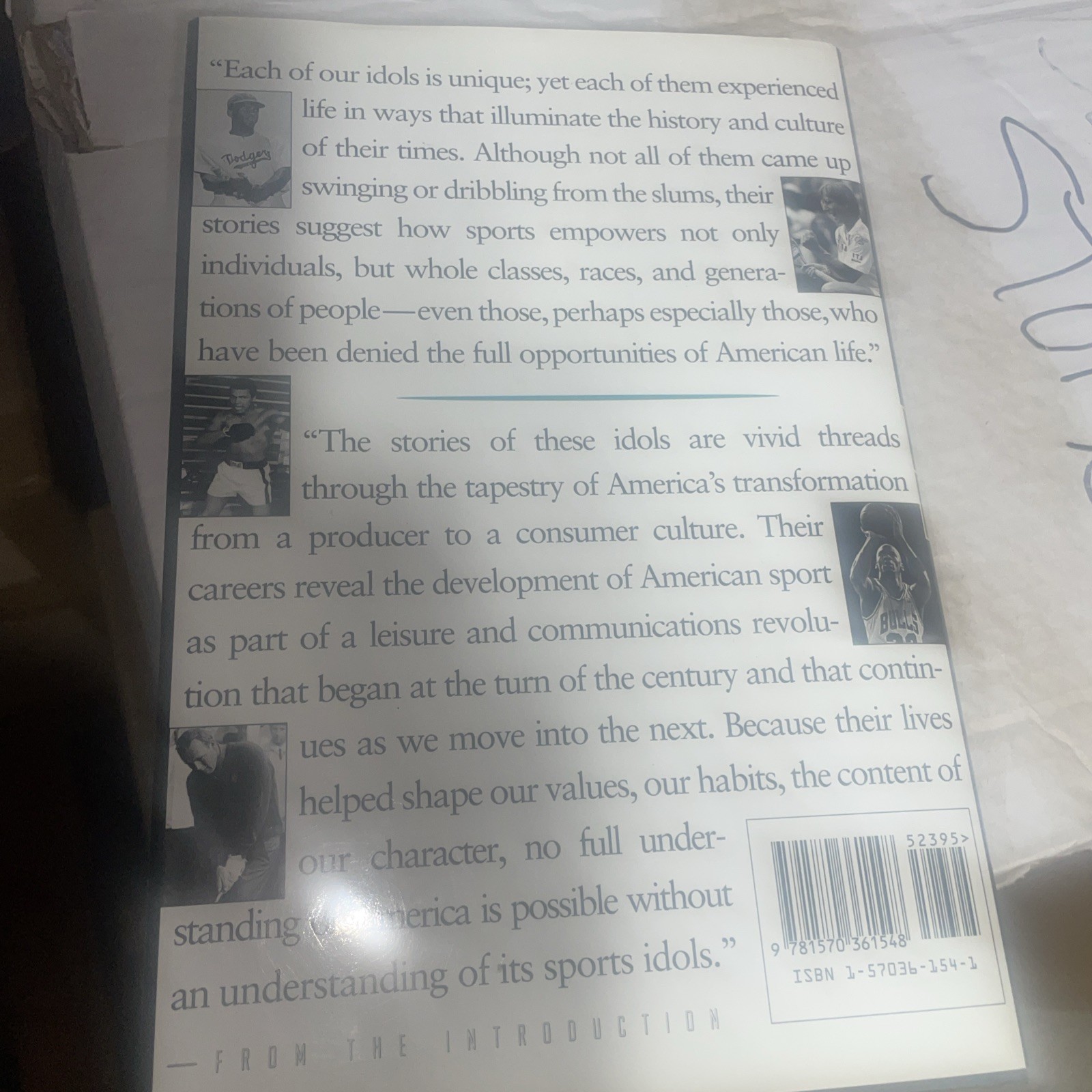Idols of the Game : A Sporting History of the American Century New Old Stock